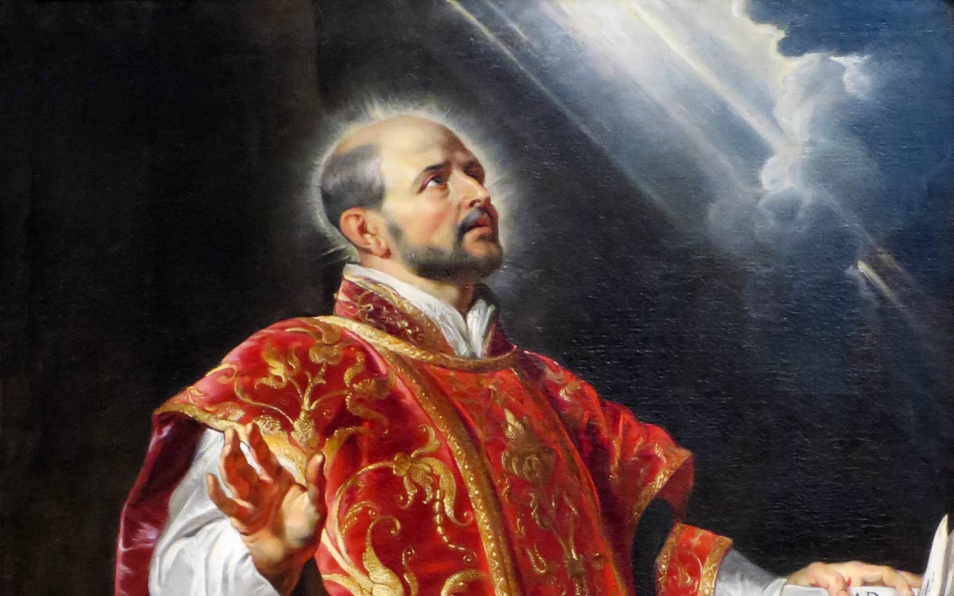 Porträt des Ignatius von Loyola von Peter Paul Rubens | Public domain, via Wikimedia Commons